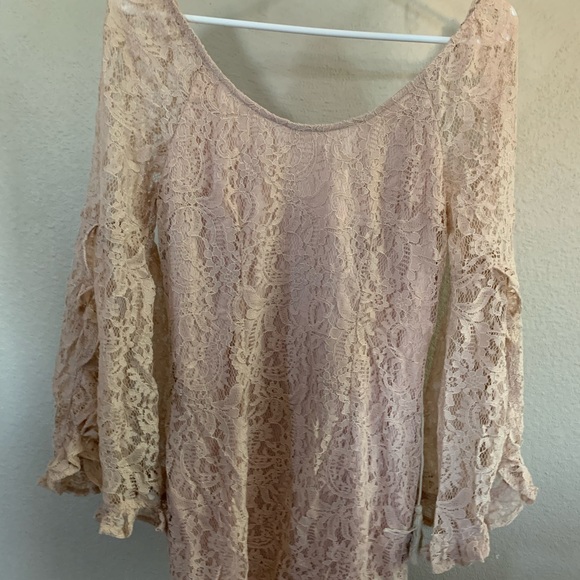 Laced midi dress - Picture 2 of 3